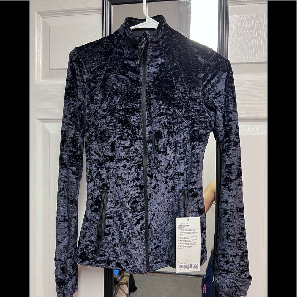 Lululemon Velour Define Jacket Size 6